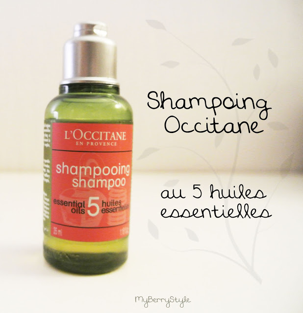 Shampoing et après shampoing l’Occitane aux 5 huiles essentielles