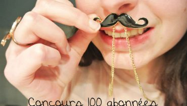 Un concours ”Moustache” à l’occasion de mes 100 abonnées ♥ [CLOS]