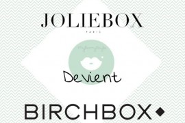 JolieBox devient BirchBox !