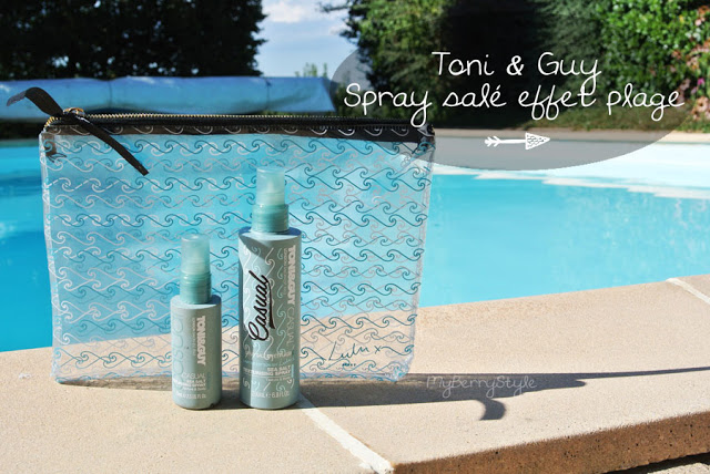 Test du spray salé “effet plage” de Toni & Guy