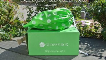 Glossybox les essentiels septembre 2013 : une box sans risque !