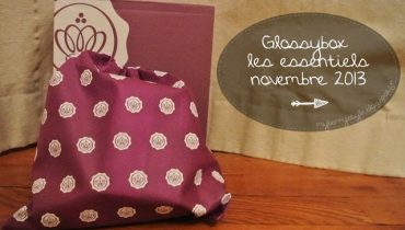GlossyBox les essentiels novembre 2013 (4ème édition)