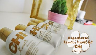 Découverte du keratin travel kit by CHI