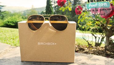 Birchbox août 2014 : Ode à la paresse