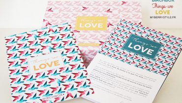 Birchbox février 2015 : Things we love | Saint valentin