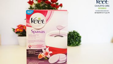 L’épilation comme en institut avec le chauffe-cire Veet Spawax