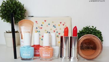 Nouveautés colorées de l’été par Gemey Maybelline