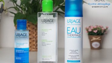Routine démaquillage adaptée à sa peau avec Uriage