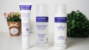Cattier : trio de soins hydratants et démaquillants