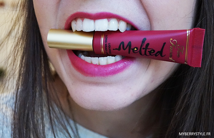 Too faced, Melted Berry – confortable et longue tenue ?