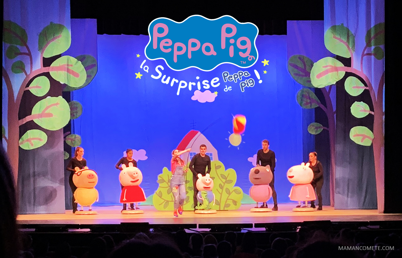 Le nouveau spectacle de Peppa Pig avec ma fille de 3 ans