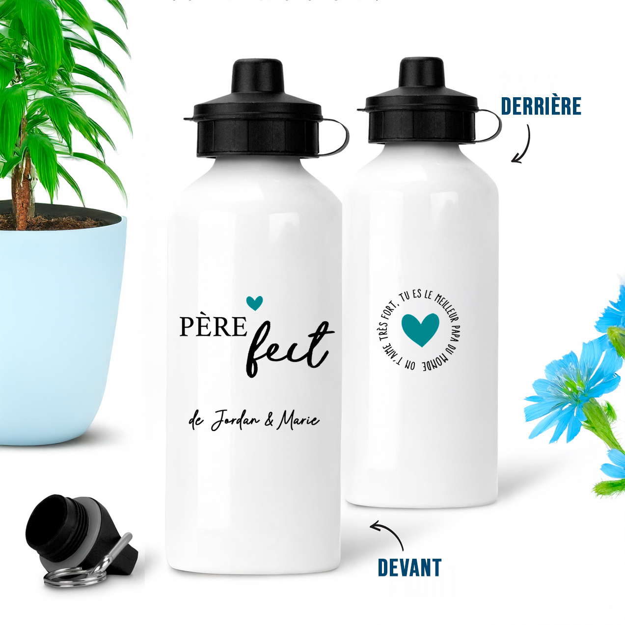 Gourde-personnalisée-papa-père-fect-coeur-cadeau-idée