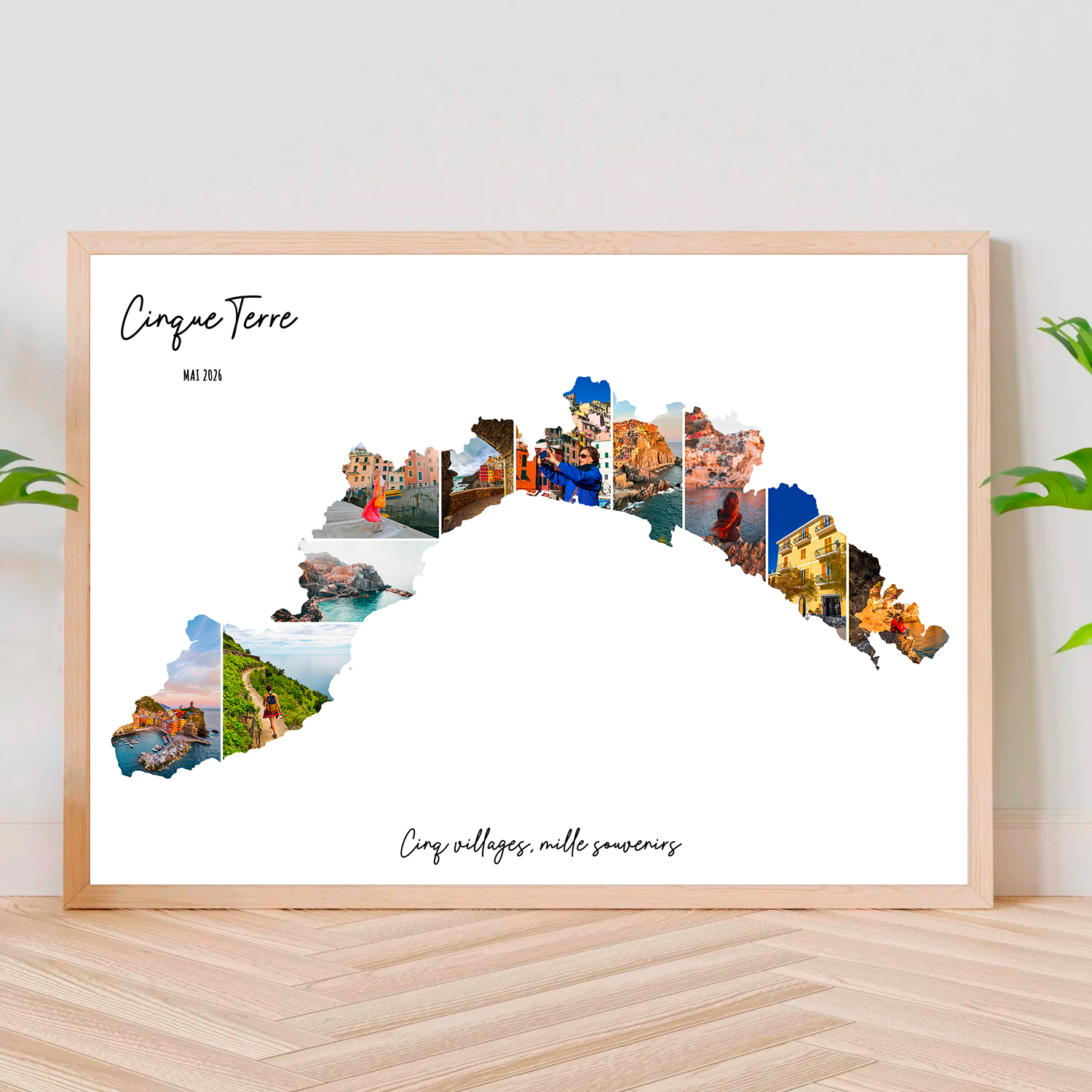 Affiche-Carte-Cinque-terre-cinq-terres-Italie-Collage-Photo-Blanc-souvenir-vacances-cadre-bois Affiche-Carte-Cinque-terre-cinq-terres-Italie-Collage-Photo-Blanc-souvenir-vacances-cadre-bois