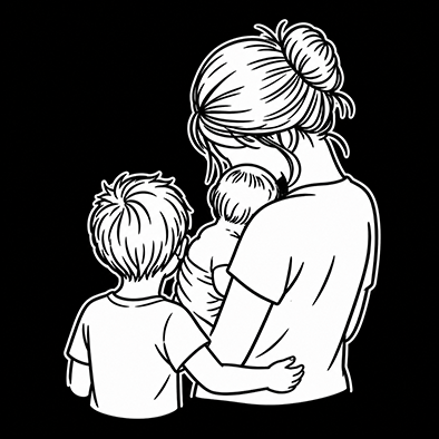 Maman, garçon & bébé