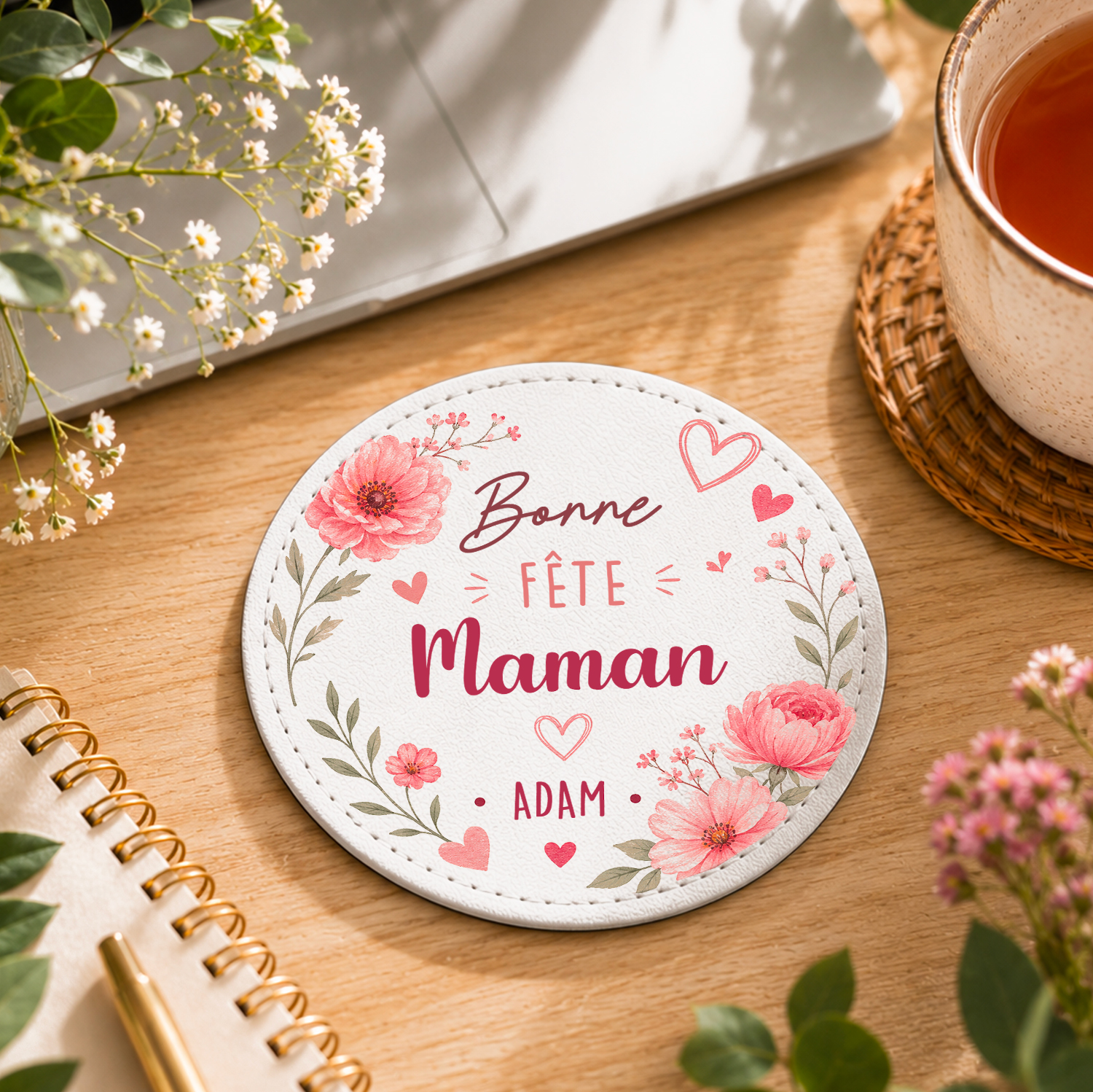 dessous-verre-maman-bonne-fête-mère-idée-cadeau-pas-cher-personnalisé-fleurs