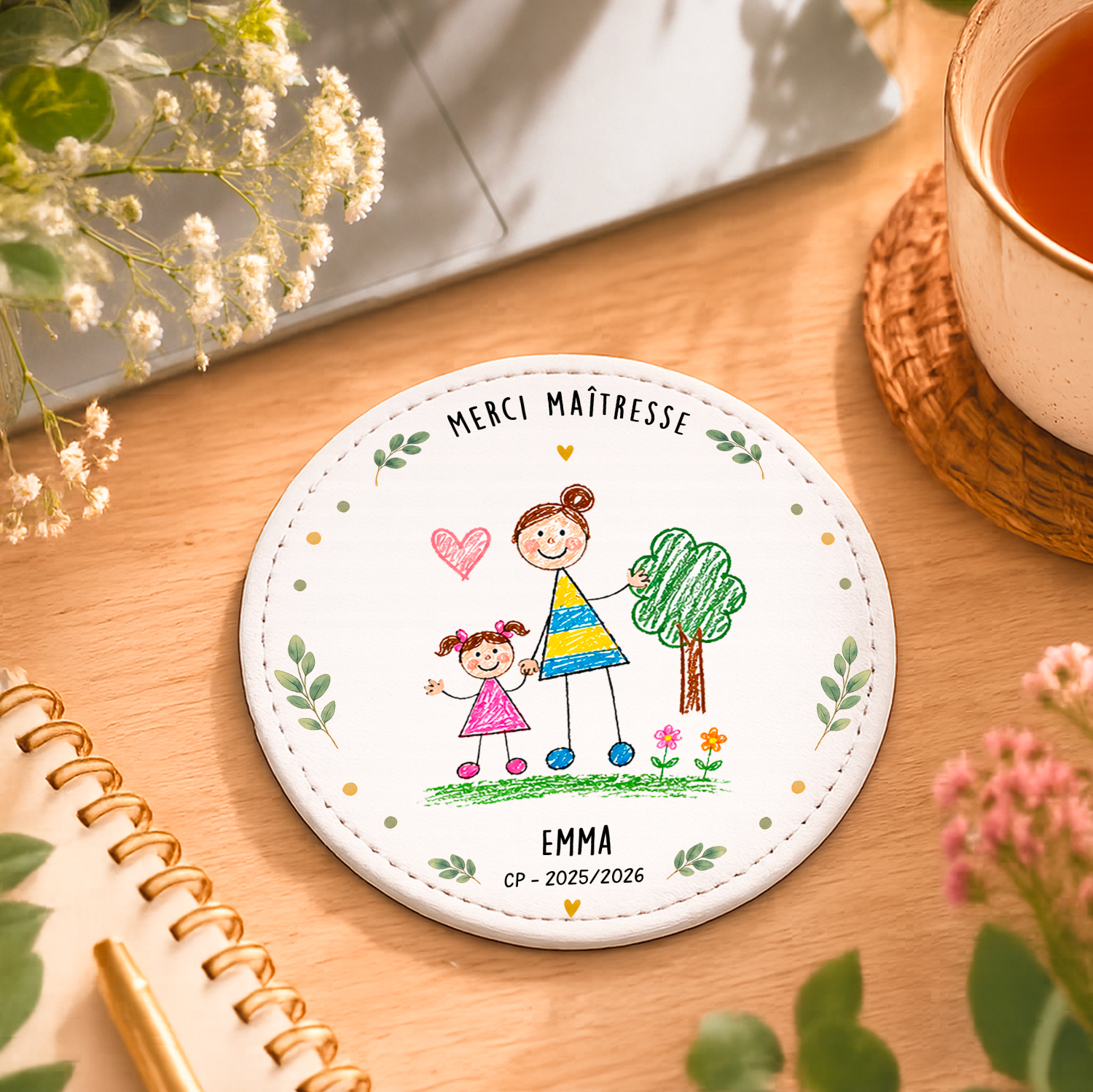 cadeau-maitresse-dessous-de-verre-personnalise-dessin-enfant-fin-annee-scolaire-
