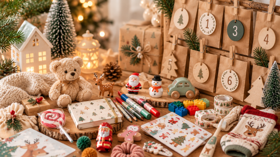 24 idées pour remplir un calendrier de l’Avent fait maison