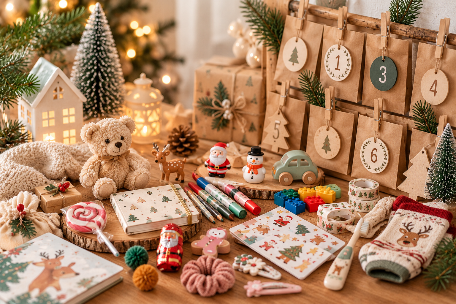 24 idées pour remplir un calendrier de l’Avent fait maison